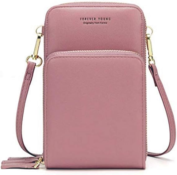 forever young crossbody cell phone shoulder bag