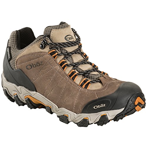 Oboz Mens Bridger Low BDry Hiking Sneaker Walnut Size 11.5