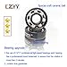 CZYY brand 2017 DIY assembled Non-3D printed Spinner Fidget CUSTOMS DIRT RESISTANT Smooth Surface durable no easy burn EDC ADHD Focus Toy Ultra Durable Speed Bearing long time (Gift Wrapping Black)