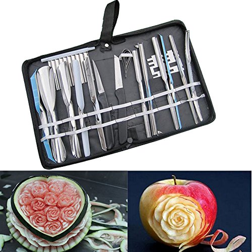 Culinary Carving Tool Set Fruit Vegetable Food Garnishing