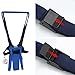 Zicac Baby Toddler Safety Harness Walker Open Crotch Basket Strap Belt(Blue)