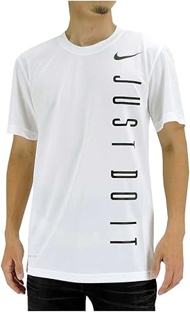 Amazon Co Jp ナイキ Nike Dri Fit レジェンド バーティカル Jdi S S Tシャツ ホワイト 100 スポーツ アウトドア