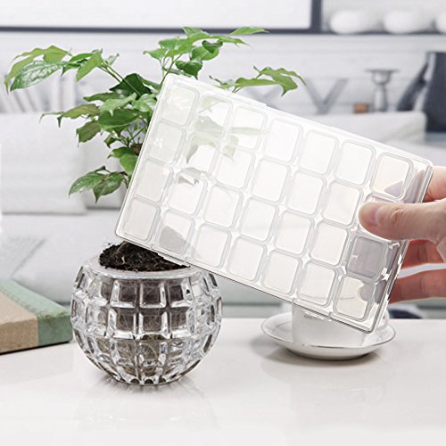 image for SEELOK 2 Pack 28 Grids Plastic Storage Boxes Diamond Painting Nail Acc