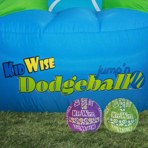 KIDWISE Jump'n Dodgeball Bounce House - Thumbnail 4