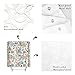 Anzona Generic Personalized Beautiful Bird Cage Flower Leaves Pattern Art Style Picture Design Shower Curtain (Multi, 72 x 72 inches)