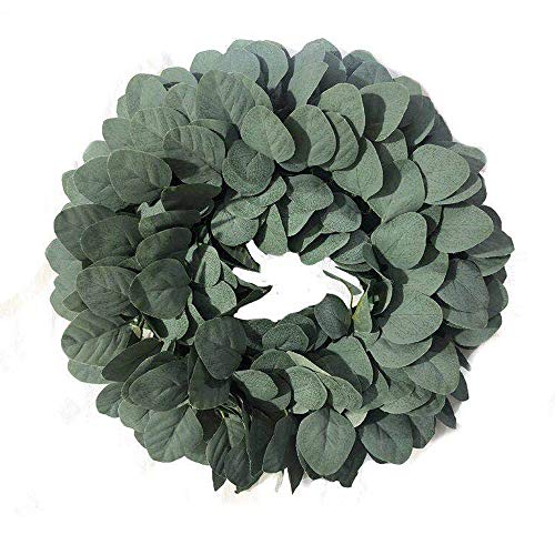 LYLYFAN Eucalyptus Garland 6Ft Artificial Eucalyptus Garland Eucalyptus Greenery Garland Wedding Backdrop Arch Wall Decor - Thumbnail 7