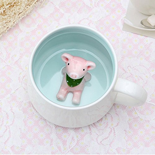 11oz blank color handle coffee mug 11 oz Inner & Handle Colored Mug main image 0