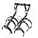 ClearUmm Women Sexy Punk Leather Harness Garter Belt Adjustable Waist Leg Cincher Cage Belt - Free Size - 6 Leg Rings
