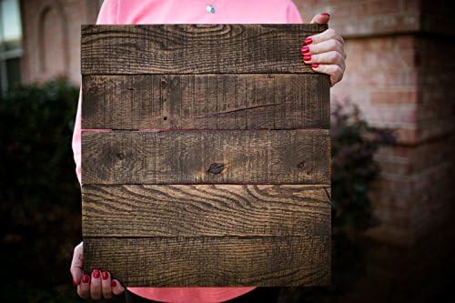 Reclaimed Rustic Blank Pallet Wood Canvas Sign | Stained Blank Pallet Sign| Gift For Her | School Craft | DIY Sign | Custom Made Sign | Reclaimed Wood Sign | Blank Canvas Sign