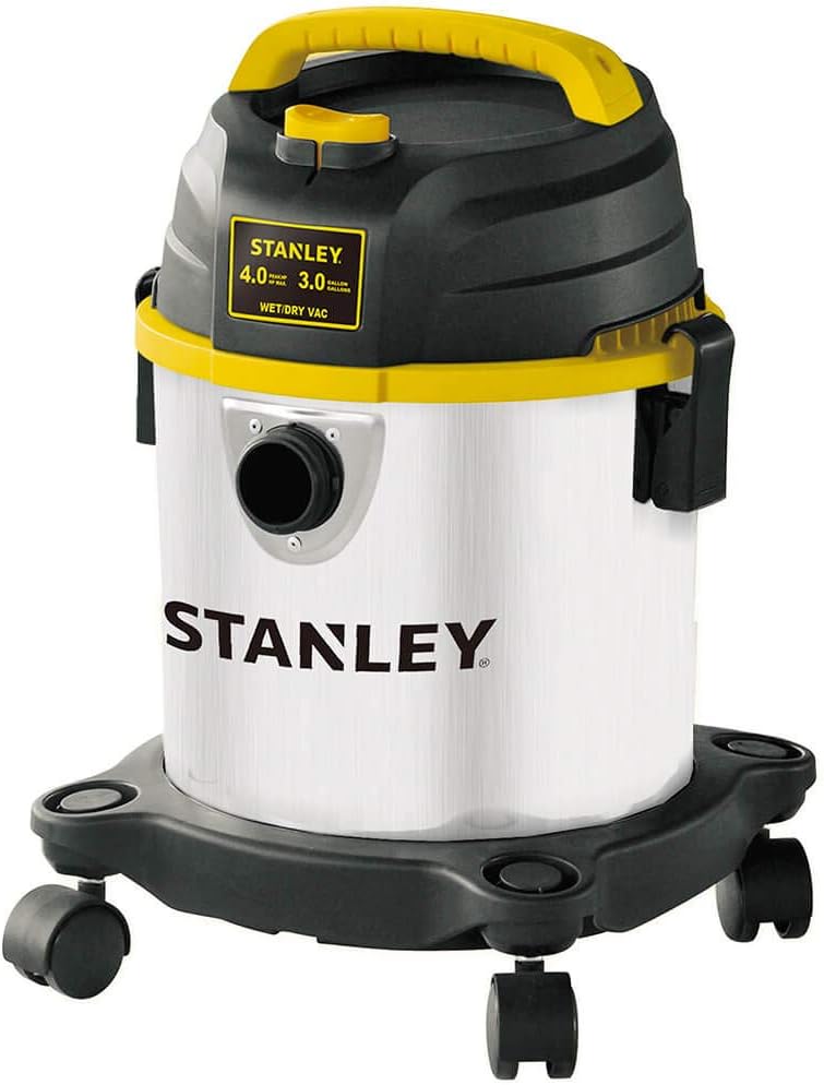 Stofzuigers Stanley 5 Gal Wet Dry Vacuum 4 HP Stainless