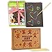 aGreatLife Rainbow Art for Kids: Scratch Art Party Favor- Best Kids Scratch Art with 4 Colorful Mini Notebooks and 4 Wooden Styluses