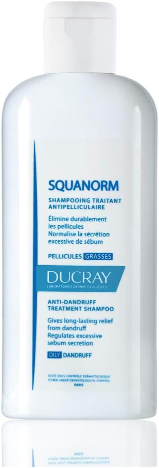 Ducray Squanorm Dandruff Shampoo - 200 ml(Packaging may vary), 200 ml (Pack of 1)