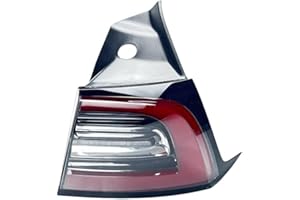 SIEMID LED Rear Right Outer Tail Light with 3-Pin Connector Compatible with Tesla Model 3/Y 2017–2023, Passenger Side, Replac