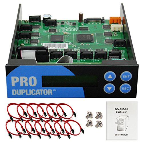 Produplicator 1-11 Blu-ray CD/ DVD/ BD SATA Duplicator Copier CONTROLLER + Cables Screws & Manual Optical Drive