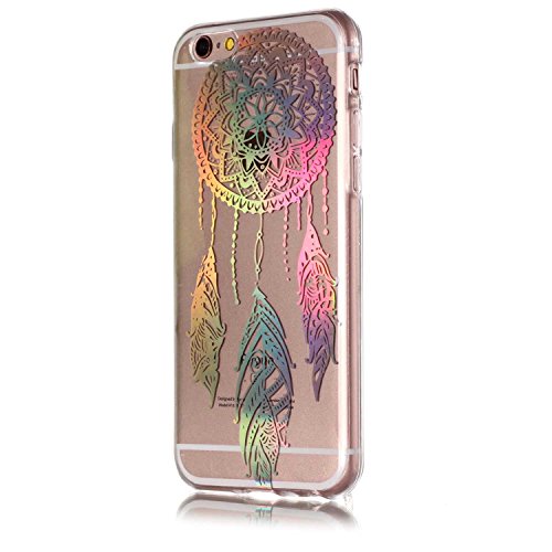 Fashion iPhone 6 / iPhone 6s Case, UNEXTATI Clear Design Printed TPU Soft Transparent Bumper Anti-Scratch Case Cover for Apple iPhone 6 / iPhone 6s, Dreamcatcher
