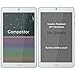 Mr Shield For Acer Iconia One 8 B1-850 [Only fit 2016 Version] [Tempered Glass] Screen Protector with Lifetime Replacement Warranty