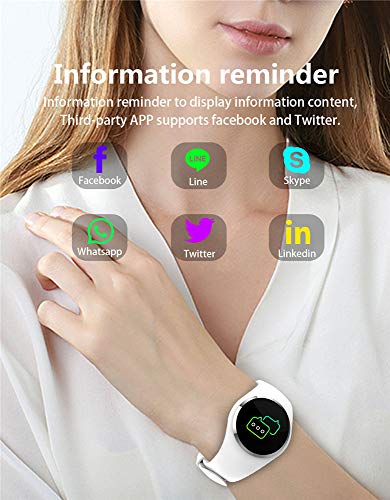 Smart Watch WoCoo Fitness Tracker Touch Screen GPS Heart Rate Sleep Monitor Fatigue Monitor Bracelet for Android iOS - Thumbnail 5