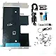 E-REPAIR Screen Assembly Metal Bracket Front Camera Flex Cable Small Parts Set Replacement For iPhone 8 (4.7 inch) (Black)