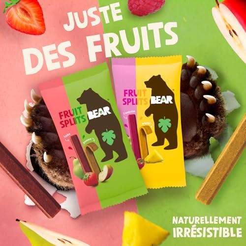 Fruit Splits Paquet Assortiment | 100% Ingrédients Naturels | 20 x 20g