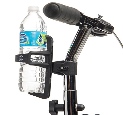 KneeRover Universal Cup Holder Bottle Holder Accessory for Knee Walkers Scooters Rollators Rolling Walkers and Wheelchairs