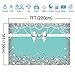 Mocsicka Breakfast Blue Bow-Knot Birthday Backdrop Sweet 16 Turquoise Bow Photography Background 7x5ft Vinyl Bridal Shower Wedding Party Banner Supplies Backdrops