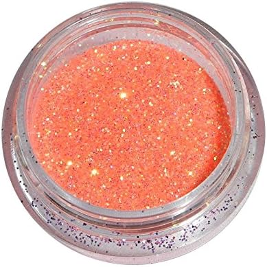Eye Kandy Body and Eye Glitter and Shimmer with Liquid Sugar Body Glue and Adhesive (TANGERINE TWIST-SUGAR)