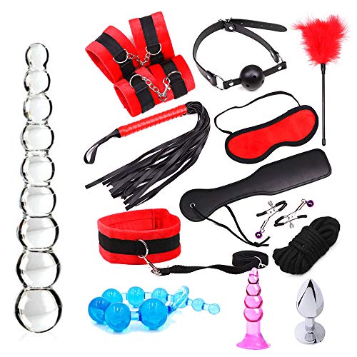 S&M Game Toys for Couples Multi-Type Couples Pleasure Six Toys, Adult Bondage Game Cosplay, Anales Trainer Bead Nǐple Stimulation Clip by SexTown