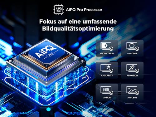 TCL 98C7K 98 Zoll QD-Mini LED Fernseher, 4K HDR Premium 3000, Smart Google TV mit 144Hz Motion Clarity Pro (Dolby Vision IQ & Atmos, CrystGlow HVA Panel) 10