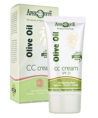 Aphrodite CC Cream, SPF 25 with Organic Olive Oil