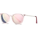 HJSTES Polarized Kids Sunglasses for Girls Boys, 100% UV Protection for Children Sun Glasses, 50MM