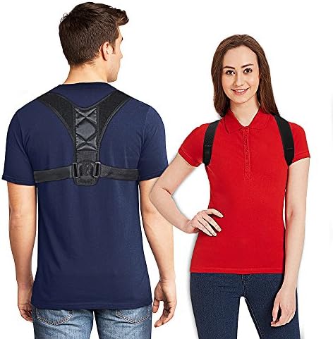 Back Posture Corrector for Women &amp; Men - Back Neck Shoulder Pain Relief - Adjustable and Unisex Brace Support for Hunchback