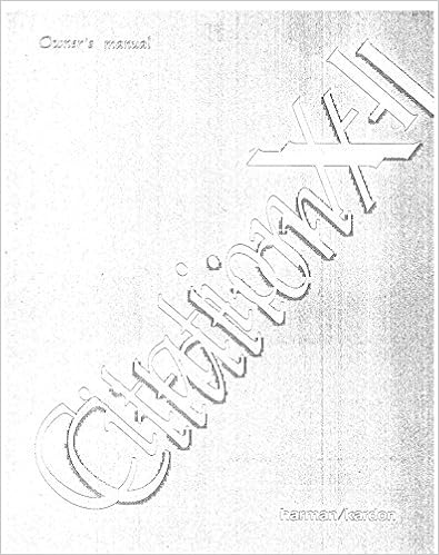 Harman Kardon CITATION XI Amplifier 