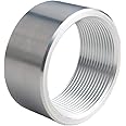 DEWHEL 2 Inch NPT Female Thread Aluminum Weld On Pipe Fitting Bung