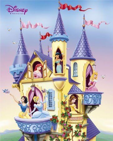 comprar castillo de princesas disney