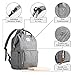 Diaper Bag, Multi-Function Waterproof Travel Baby Nappy Changing Bag Backpack with Insulated Bottle Pocket, Durable Stylish & Large Capacity