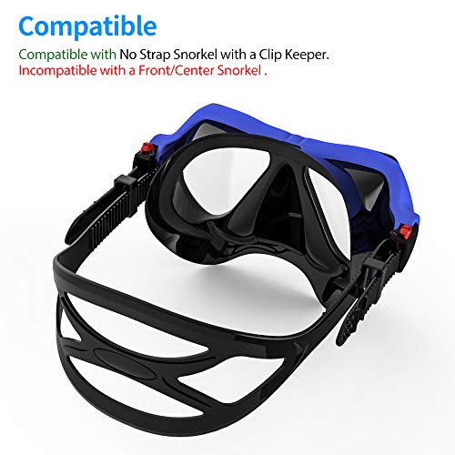 COPOZZ Scuba Mask, No Fogging Snorkeling Scuba Dive Glasses, Great Seal