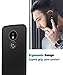 Moto G7 Play Case with [9H Tempered Glass Screen Protector], Sunnyw Flexible Soft Ultra-Thin Light TPU Rubber Shock Absorption Non-Slip Rugged Durable Armor Snugly Fit Case for Moto G7 Play (Black)