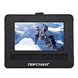 DBPOWER Car Headrest Mount Holder Strap Case for Swivel & Flip Style Portable DVD Player (9.5 inch)