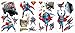 RoomMates RMK1194SCS Superman Day Of Doom Peel and Stick Wall Decals