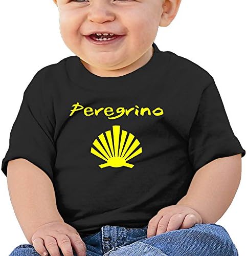 Santiago Pilgrim Baby's Boy's&amp;girls Tee For 6-24 Months Boys &amp; Girls Size 6 M Black