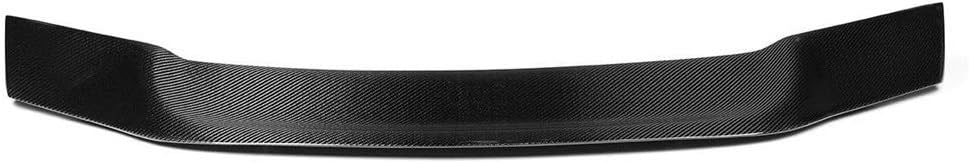 Pettneeds Car Spoiler Wing Car Carbon Fiber Trunk Spoiler Wing Compatible with Benz 4DR W204 C350 C63 SEDAN 08-13 R-TYPE (Color : Black, Size : One size)
