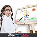 The Crafty Chalker,10 Premium Chalk Markers,Best for Art and Craft,8 Neon Liquid Colors + Black & White Pens,Blackboard Marker for Office Bistro Classroom, Erasable Non-Toxic Marker 100% Guarantee.