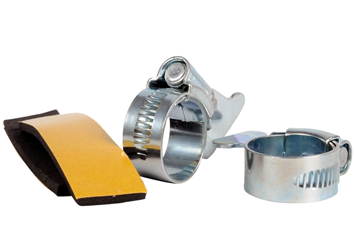 HOZELOCK - Zinc Butterfly Clamps ø 20 mm (3/4") : Galvanised Hose Clamps, Adjustable Wing for Easy Use, Sponge Strips for Extra Grip: X2 Pieces [1711B0000]