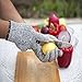 WISLIFE Cut Resistant Gloves for Kids - Kitchen Cutting Gloves, Working Gloves for Cutting, Slicing and Wood Carving, Level 5 Protection, Food Grade Safety Gloves, 1 Pair (Small)