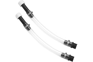 ZEXYVOR Racing Hose for VP Fuel Jug,Jegs Jugs, LC2 Jugs, 3/5/5.5 Gallon Jugs Replacement Gas Gan Hose Upgraded Filter Design(2PCS)