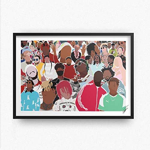 Amazon Modern Rap Print Poster Handmade