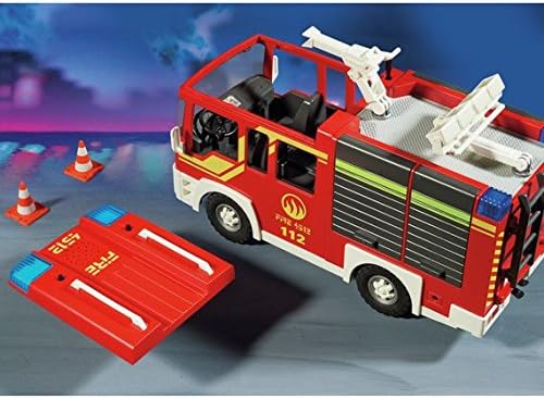 playmobil 9052 city action fire station superset