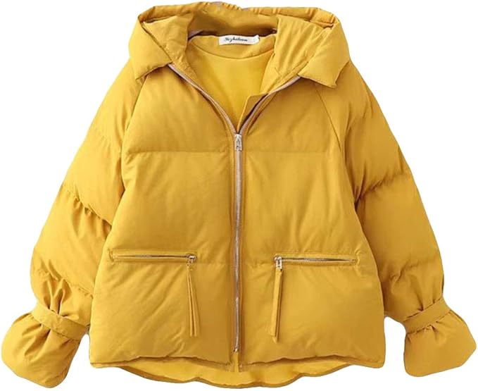 Amazon Alhyla レディース ダウンコート ショート丈 ゆったり ダウンジャケット おしゃれ トップス 軽量 暖かい レディース 春 秋 冬 厚手 中綿コート ジャケット コート ジャケット 通販