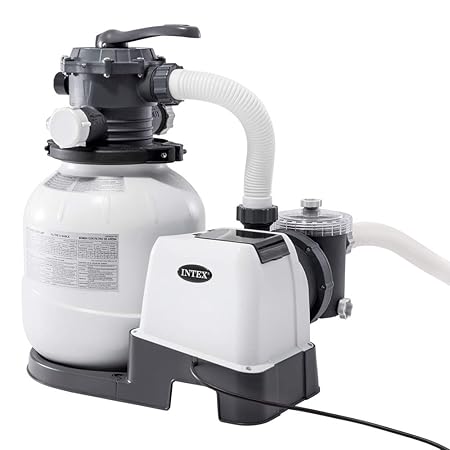 Intex Krystal Clear Sandfilteranlage 7,9 m³ für Pools bis 36.000l 26646