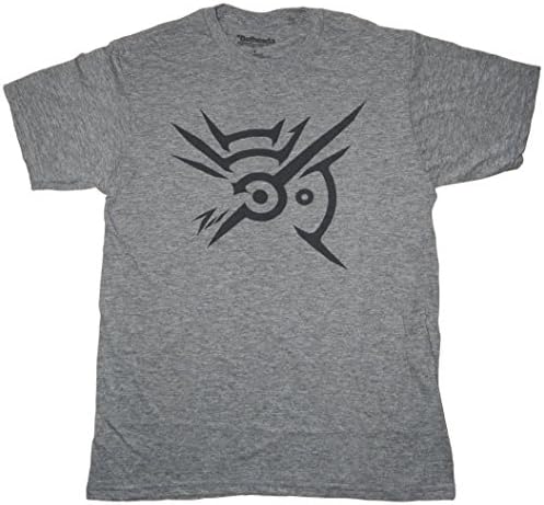 Dishonored 2 Symbol Logo Soft Mens T-shirt (XL, Soft Grey)